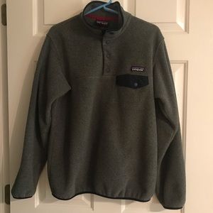 Warm gray Patagonia jacket